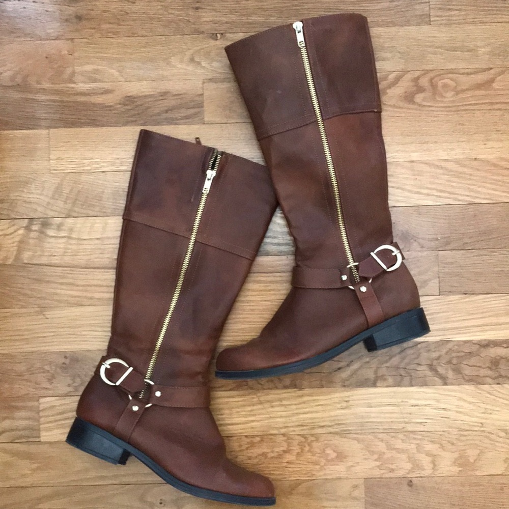 NWOT Light Brown Riding Boots